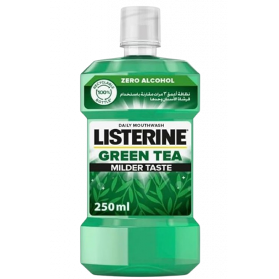 LISTERINE ® TOTAL CARE GREEN TEA MILDER TASTE MOUTHWASH 250 ML